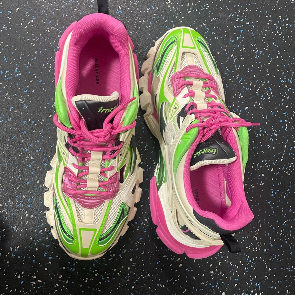 Balenciaga Multicolor Chunky Sneakers - Picture 1 of 6